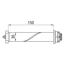 Spring bolt N 30, shaft Ø 30 mm x length 150 mm
