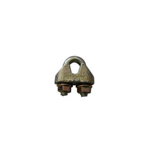 Wire rope clamp, galvanised, 8 mm, DIN 1142