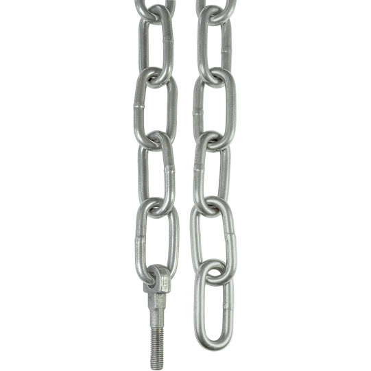 Chain section 6 x 1250 mm w/ eye bolt, hot-dip galvanized
