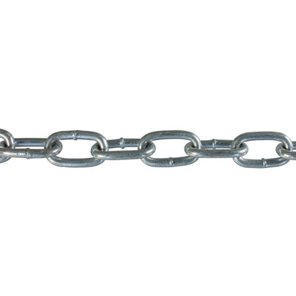 A-link chain, straight, galvanised, 4 mm