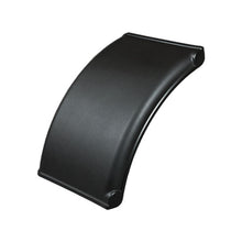 Quarter-circle mudguard, W 450, L 700, PP