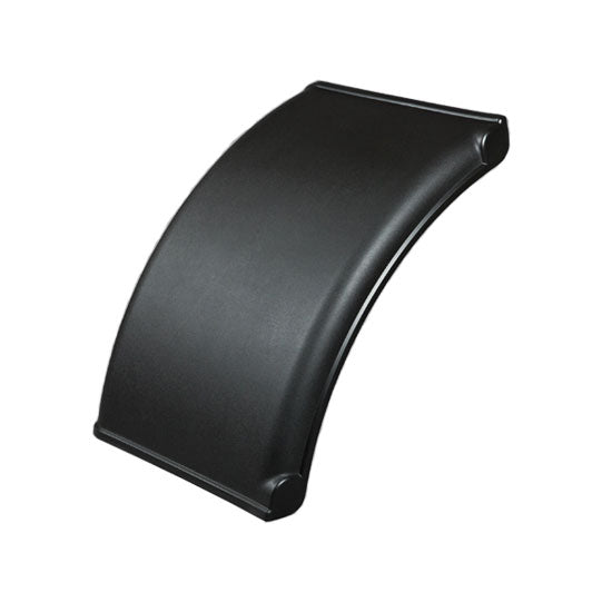 Quarter-circle mudguard, B 650, L 700, PP