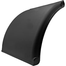 Quarter-circle mudguard, B 650, L 800, PP