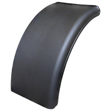 Quarter-circle mudguard, W 450, L 1000, PP