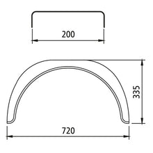 Mudguards - plastic E 2070