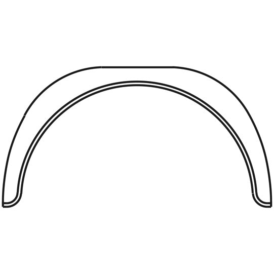 Mudguard - Plastic - Rear wheel E 2275