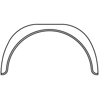 Mudguard - Plastic - Rear wheel E 2275