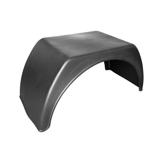 Rear mudguard H-PE 55.1105.19 angular, polyethylene