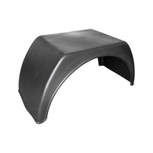 Rear mudguard H-PE 55.1105.19 angular, polyethylene