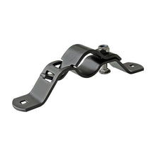 Bracket KS - R straight short black powder-coated. Ø 40 - 42.5