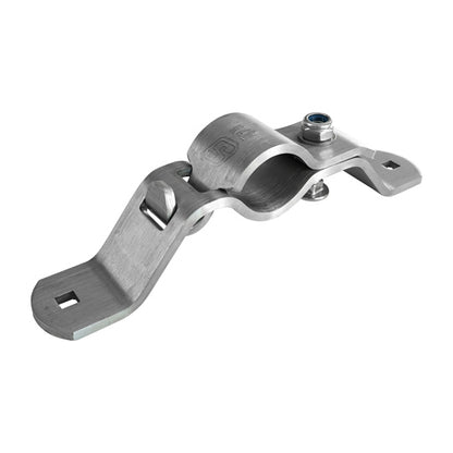 KS-R-kannatin suora lyhyt, ruostumaton teräs. Ø 40 - 42,5 mm