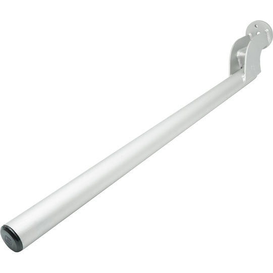 Mudguard support tube w/ flange 42 x 830 mm, cranked