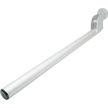 Mudguard support tube w/ flange 42 x 830 mm, cranked