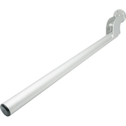 Mudguard support tube w/ flange 42 x 830 mm, cranked