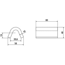 Weld-on strap, loose, raw, f. lashing eye 295131711