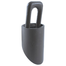 Lashing box, Ø 63 mm, raw, 2500 daN