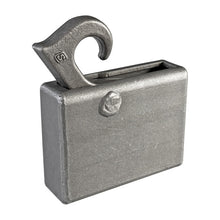 tensile force 60 KN, lower hole opening 100 x 25 mm