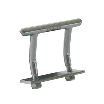 Suer lashing bracket w/ strap/2 stop nuts, galvanised, 1000 daN