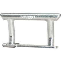 Lashing brkt, galv., w/ strap and SL securing device, 2500 daN