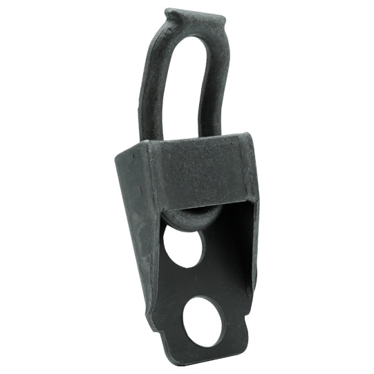 Lashing bracket w/ loop, raw, load capacity 2500 daN