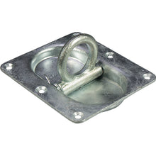 Lashing ring w/ double base plate, 1000 daN