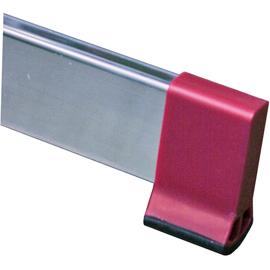 12-rung single ladder, aluminum, 3350 mm length