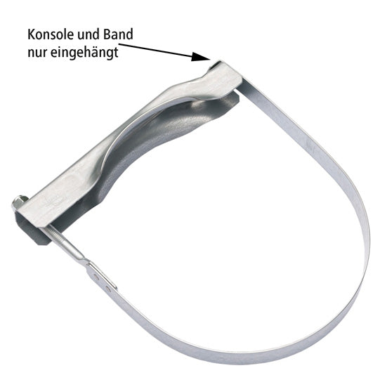 Air vessel holder, 2-part, pre-assembled, Ø 310 mm