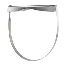 Air vessel hinge, V2A, 1-piece (hinge and bracket), Ø 396 mm