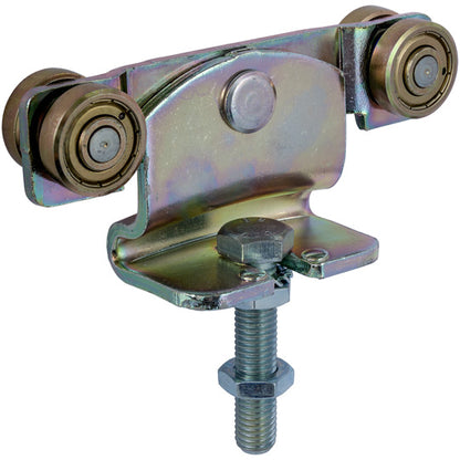 Trolley f. profile 400/type 24, double pair, galvanised