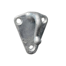 Three-hole tarpaulin hook, small, stl. hot-dip galvanized