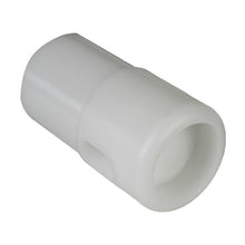 PVC end plug w/ slotted hole, f. tarpaulin tube Ø 50 mm, short