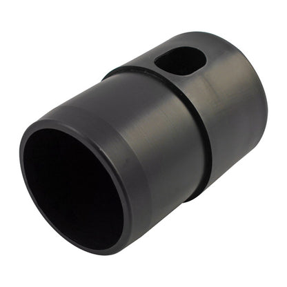 PVC end plug w/ slotted hole, for tarpaulin tube Ø 60 mm, short