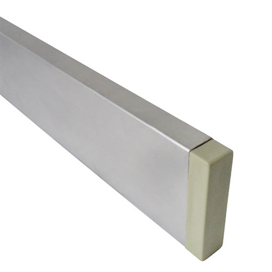 Ändpluggar, plast, grå, för instickning