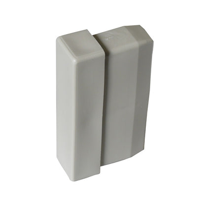 Ändpluggar, plast, grå, för instickning