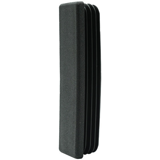 End plugs, plastic, black, f. insertion