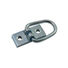Hanger cramp 55 mm, hinged, galvanized, inch-approved