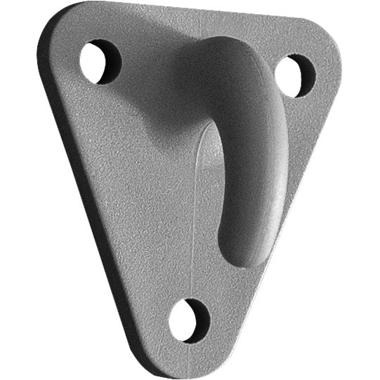 Tarpaulin hooks, gray plastic