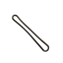 Rubber clamping ring, length 250 mm, outer Ø 8 mm, EPDM, black