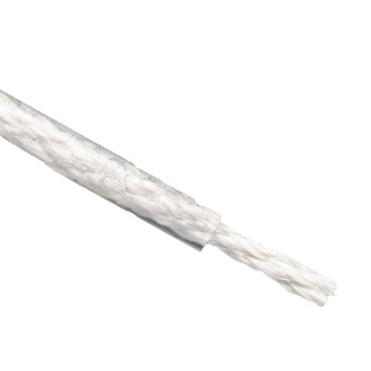 Tarpaulin rope w/ sisal inlay, Ø 8 mm, transparent plastic, 100