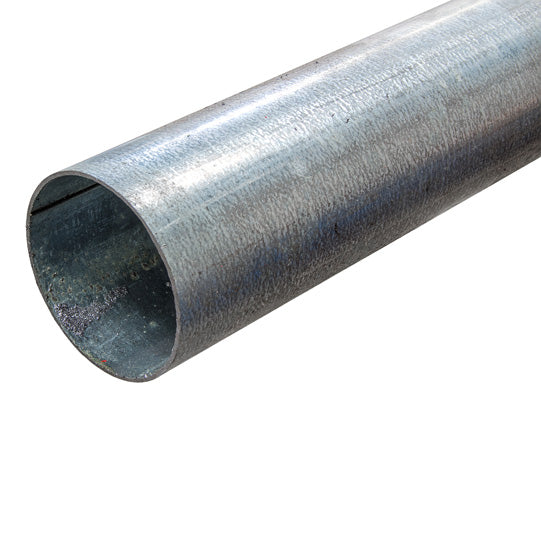 Tarpaulin tube Ø 50 x 1.5 mm, length 6300 mm, galvanized