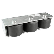 Bumpers with 3 rollers, vertical