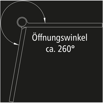 Door hinge, straight, 40 x 60 x 3 mm, untreated