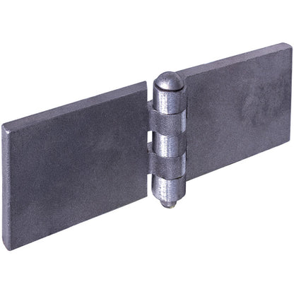 Door hinge, straight, 40 x 60 x 5 mm, untreated