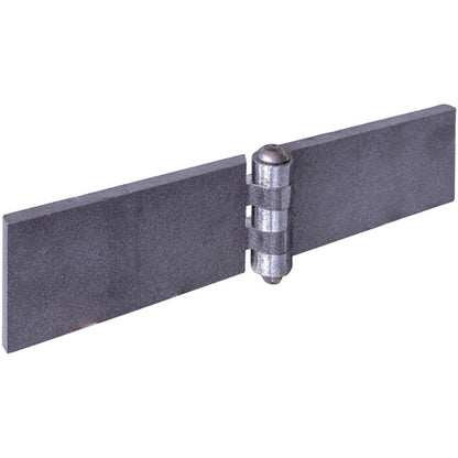 Door hinge, straight, 40 x 80 x 5 mm, untreated