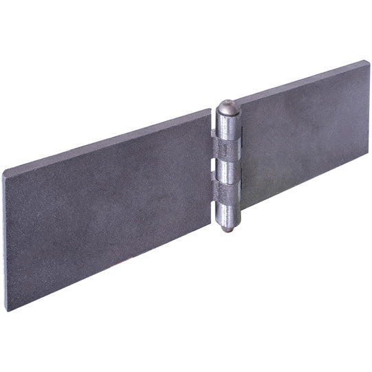 Door hinge, straight, 50 x 100 x 5 mm, untreated
