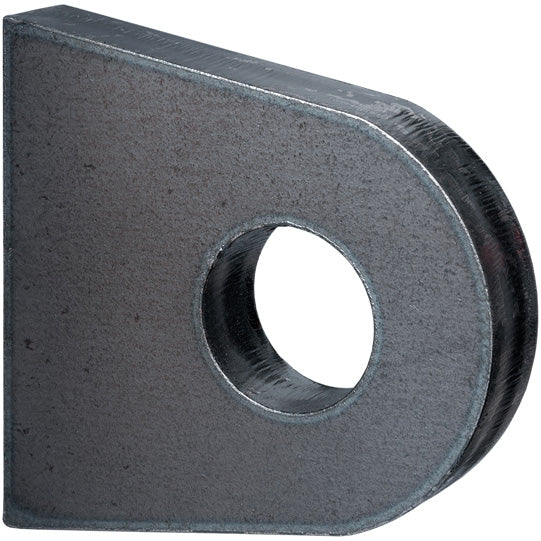 Hinge hinge bearing eye, 49 x 50 x 10 mm, 16.5 mm bore, raw