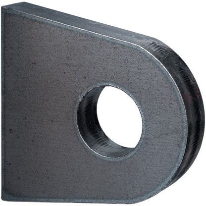 Hinge hinge bearing eye, 49 x 50 x 10 mm, 16.5 mm bore, raw