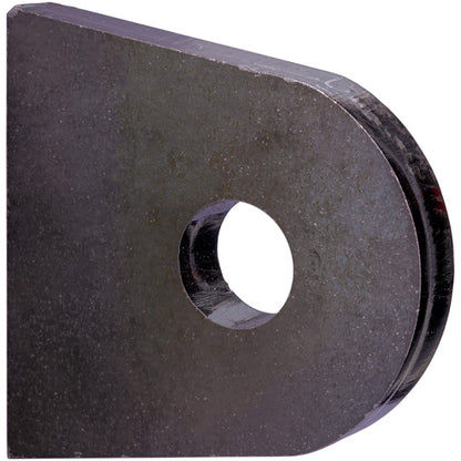 Hinge hinge bearing eye, 48 x 47 x 8 mm, 12.5 mm bore, raw