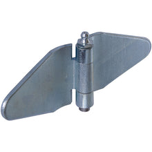 Galvanised side door hinge, L = 144 mm, W = 50 mm, H= 14 mm