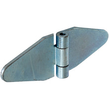 Galvanised side door hinge, L = 140 mm, W = 50 mm, H= 6.5 mm